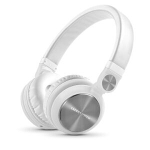 HEADSET ENERGY SISTEM DJ2 WHITE CON MICROFONO , CABLE EXTRAIBLE 3.5mm CONTROL TALK, DRIVER 40mm