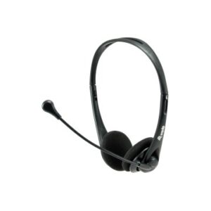 HEADSET USB EQUIP LIFE MICROFONO FLEXIBLE CONTROL DE VOLUMEN MUTE COLOR NEGRO
