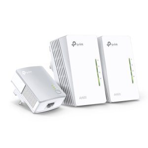 POWERLINE TP-LINK 500MBPS WIFI 2PETH (KIT 2 TL-WPA4220+TL-PA4010) TL-WPA4220T KIT