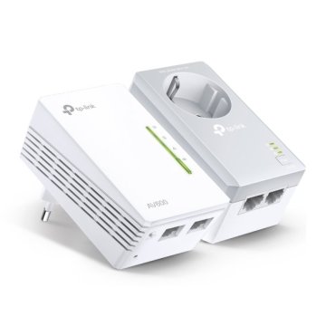POWERLINE WIFI TP-LINK AV600 KIT 2 UDS