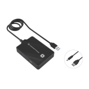 HUB USB 2.0 & 3.0 CONCEPTRONIC HUBBIES10B 4 PUERTOS Y CABLE DE 90CM