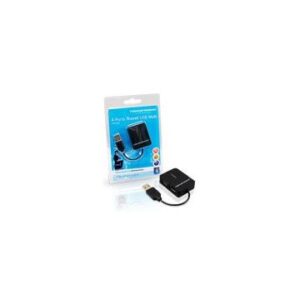 HUB USB 2.0 CONCEPTRONIC C4PUSB2_V3 A 4xUSB-A 2.0 MINI HUB POCKET C05-129