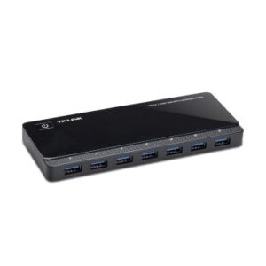 HUB USB 3.0 TP-LINK UH720 USB 3.0 7 PUERTOS + 2 PUERTOS DE CARGA DISEÑO ESCRITORIO CON ADPTADOR DE C