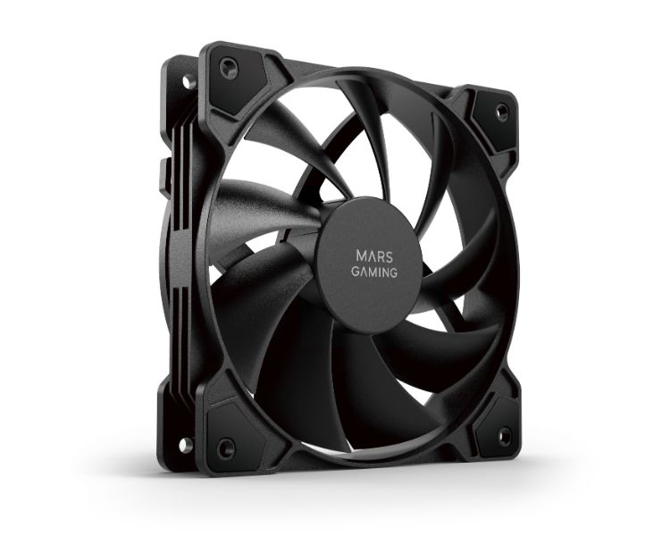 KIT 2 VENTILADORES AUXILIAR MFPROX2 NEGRO MARS GAMING