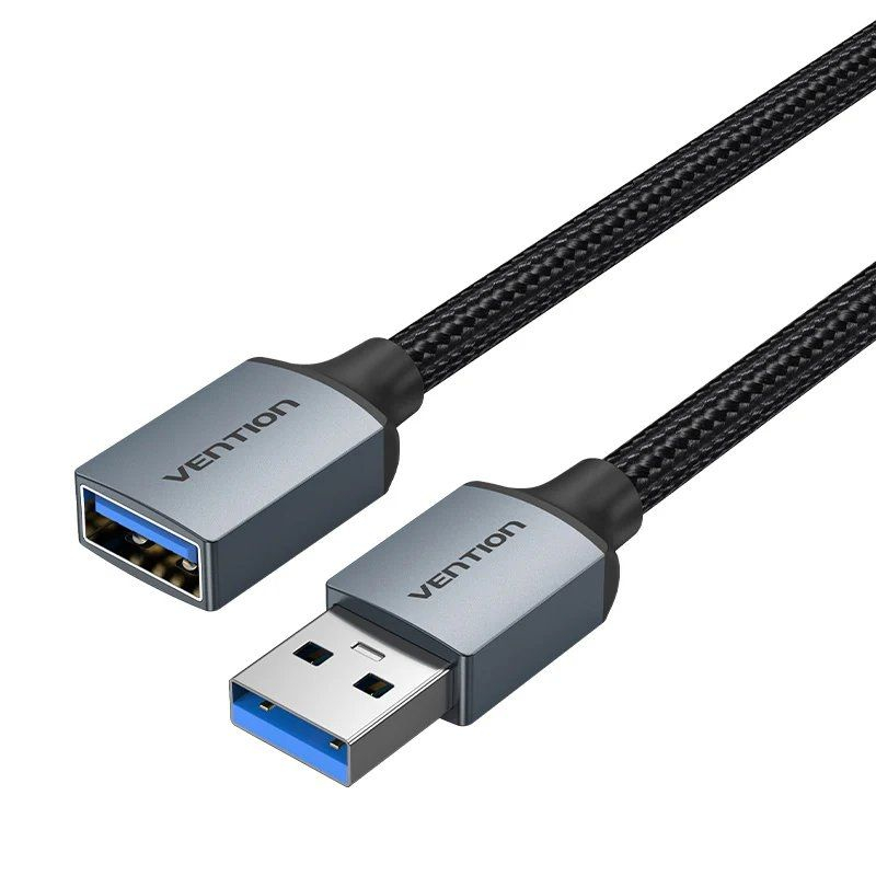CABLE ALARGADOR USB 3.0 M/H 2 M GRIS VENTION