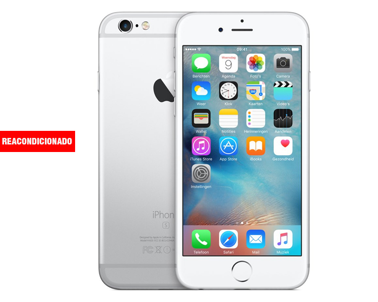 APPLE iPHONE 6S 16 GB SILVER REACONDICIONADO GRADO B