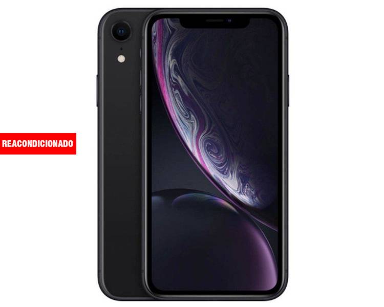 APPLE iPHONE XR 256GB BLACK REACONDICIONADO GRADO B