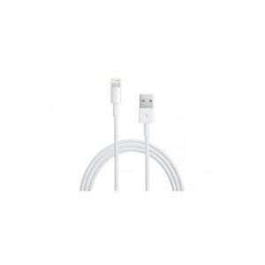 KIT 5 UNIDADES CABLE LIGHTING NORTESS IPHONE 5 6/7/8/ X IPAD 2 METROS COLOR BLANCO