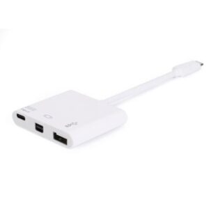 (Km0) ADAPTADOR USB-C EQUIP 133463 CASH30 A 1xMINI DISPLAYPORT 1xUSB-A 3.0 1xUSB-C PD