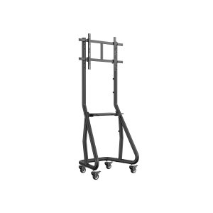 (Km0) SOPORTE DE SUELO CON RUEDAS EQUIP PARA PANTALLA DE 37" - 80" HEAVY-DUTY FIJO MAX. VESA 600x400