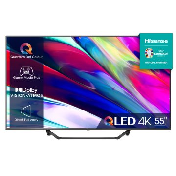 (Km0) TELEVISOR 55" HISENSE A7KQ UHD 4K QLED SMART-TV VESA 300X200mm CASH30