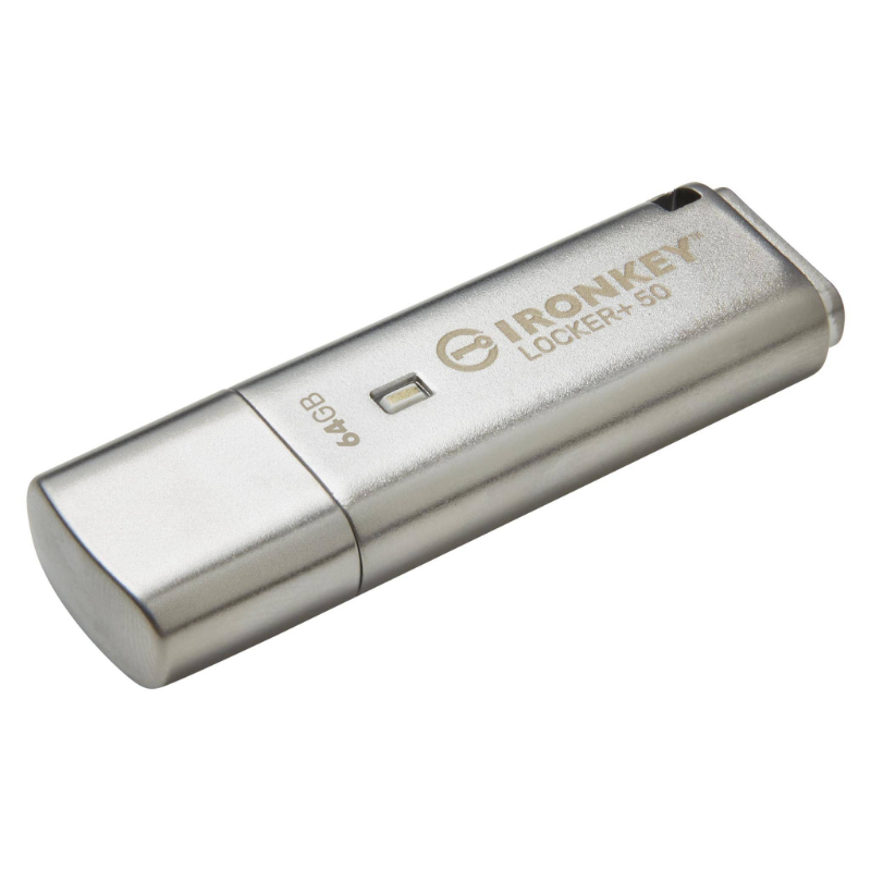 USB DISK 64 GB IRONKEY LOCKER+ 50 USB 3.2 KINGSTON