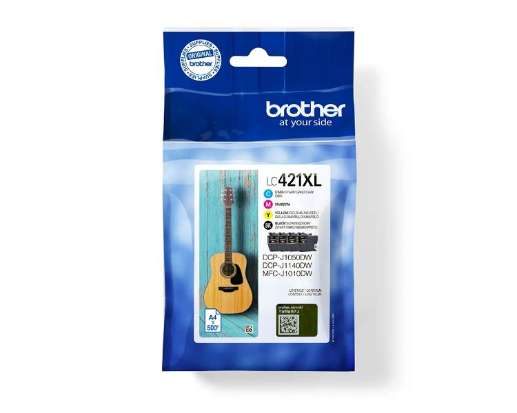 MULTIPACK 4 CARTUCHOS TINTA LC421 XL BK/C/M/Y BROTHER