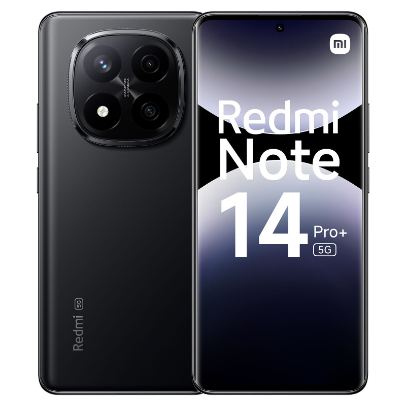 SMARTPHONE REDMI NOTE 14 PRO+ 5G (12+512GB) BLACK XIAOMI