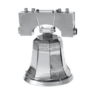 MAQUETA 3D METAL FASCINATIONS LIBERTY BELL PHILADELPHIA MONTAJE SIN PEGAMENTO NI SOLDADURA
