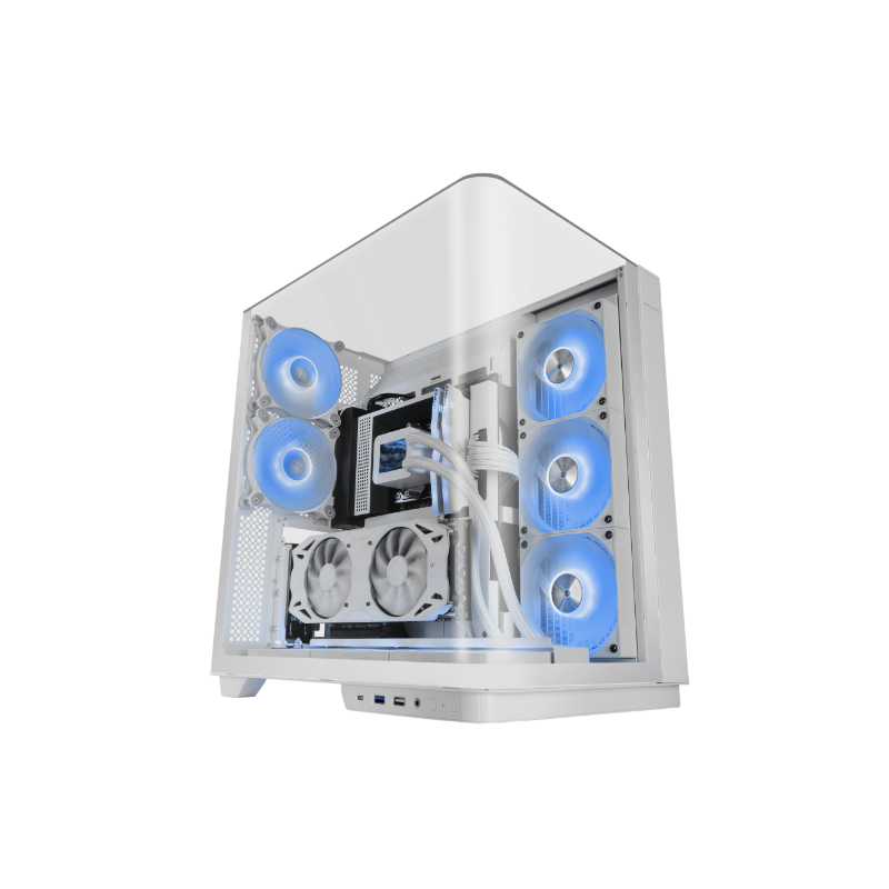 CAJA SEMITORRE ATX MC-INFINIO ARGB BLANCO MARS GAMING