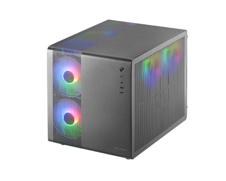CAJA MINITORRE MICROATX MC400 NEGRO MARS GAMING