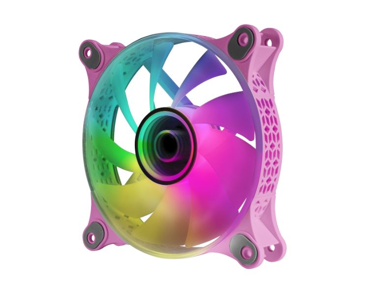 VENTILADOR AUXILIAR A-RGB 120MM MF-3D ROSA MARS GAMING