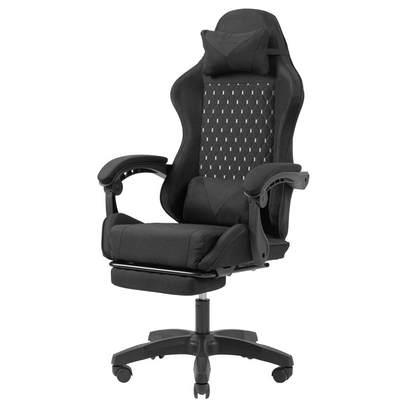 SILLA MGC-X PRO REPOSAPIES NEGRO MARS GAMING