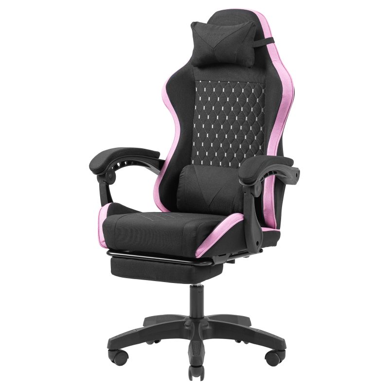 SILLA MGC-X PRO REPOSAPIES ROSA MARS GAMING