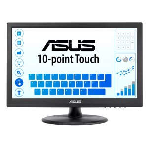 MONITOR 15.6" HDMI VGA ASUS VT168HR TACTIL DE 10-PUNTOS 1366x768 16:9 220cd/m INCLINACION-5 ° ~30 °