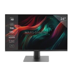 MONITOR 24" DP HDMI MARS GAMING MV24 IPS FHD 120Hz 1MS 250cd/m² VESA 100x100