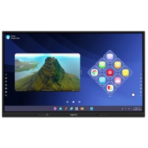MONITOR 75" TACTIL HDMI APPROX APPTSM75+ INTERACTIVO HASTA 4 DISPOSITIVOS SCREEN MIRROR UHD 4K ANDRO