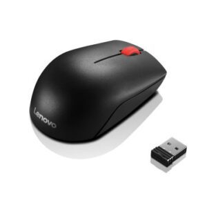 MOUSE LENOVO WIRELESS USB LENOVO ESSENTIAL COMPACT 2.4GHZ 1600DPI COLOR NEGRO