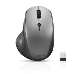 MOUSE LENOVO WIRELESS THINKBOOK MEDIA 2.4GHZ 7 botones, nano receptor, dise¤o ergonomico