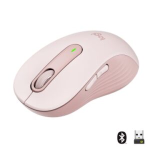 MOUSE LOGITECH WIRELESS SIGNATURE M650L TAMAÑO GRANDE COLOR ROSA P/N: 910-006237