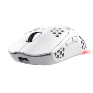 MOUSE TRUST WIRELESS GXT 929W HELOX ULTRALIGERO, ILUMINACION LED CON RESPIRACION BLANCO