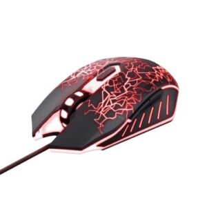 MOUSE TRUST GAMING GXT 105X IZZA ILUMINACION LED 4000 DPI 6 BOTONES 24618*