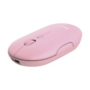 MOUSE TRUST WIRELESS PUCK RECARGABLE- ULTRAFINO - BOTONES SILENCIOSOS- 800/1200/1600DPI - RECEPTOR M