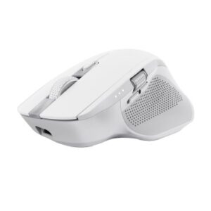 MOUSE TRUST WIRELESS Y BLUETOOTH OZAA+ 24935 BLANCO MULTIDESPOSITIVO RECARGABLE- SENSOR OPTICO - 6 B