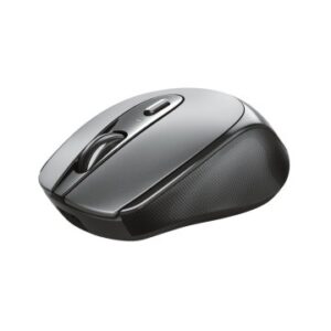 MOUSE TRUST WIRELESS ZAYA NEGRO - RECARGABLE USB-C - 4 BOTONES - 800/1200/1600DPI - RECEPTOR MICRO U
