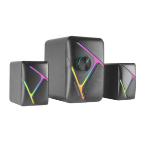 ALTAVOCES BLUETOOTH MS-H21 RGB NEGRO MARS GAMING