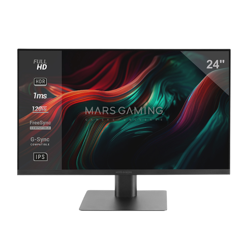 MONITOR GAMING MV-24 SLIM 24'' NEGRO MARS GAMING