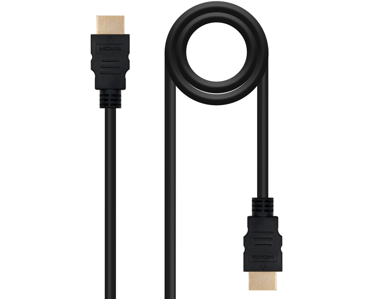 CABLE HDMI V1.4 (ALTA VELOCIDAD/HEC) A/M-A/M 1.8 M NANOCABLE