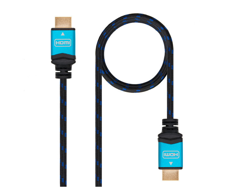 CABLE HDMI V2.0 4K NEGRO 2M NANOCABLE