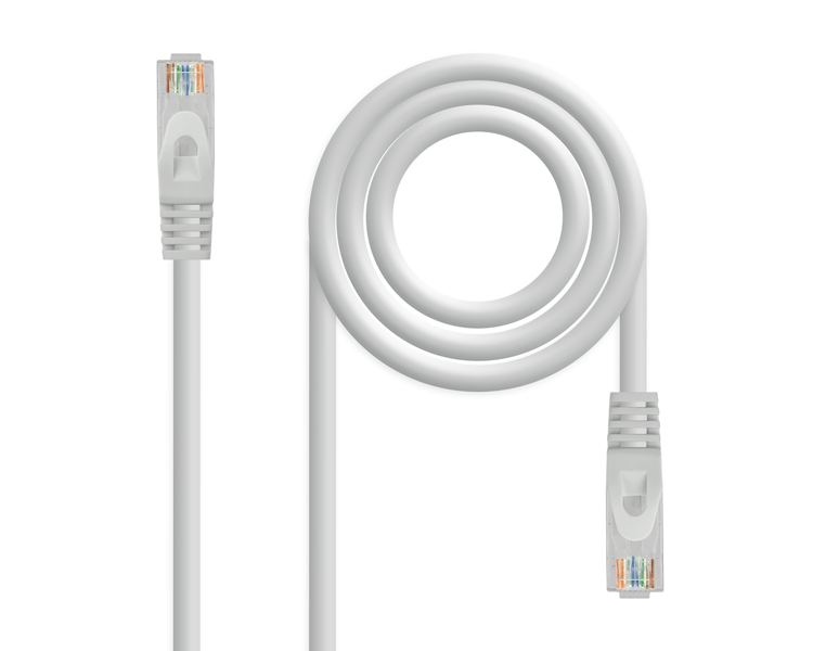 CABLE DE RED LATIGUILLO RJ45 UTP CAT6A AWG24 2 M NANOCABLE