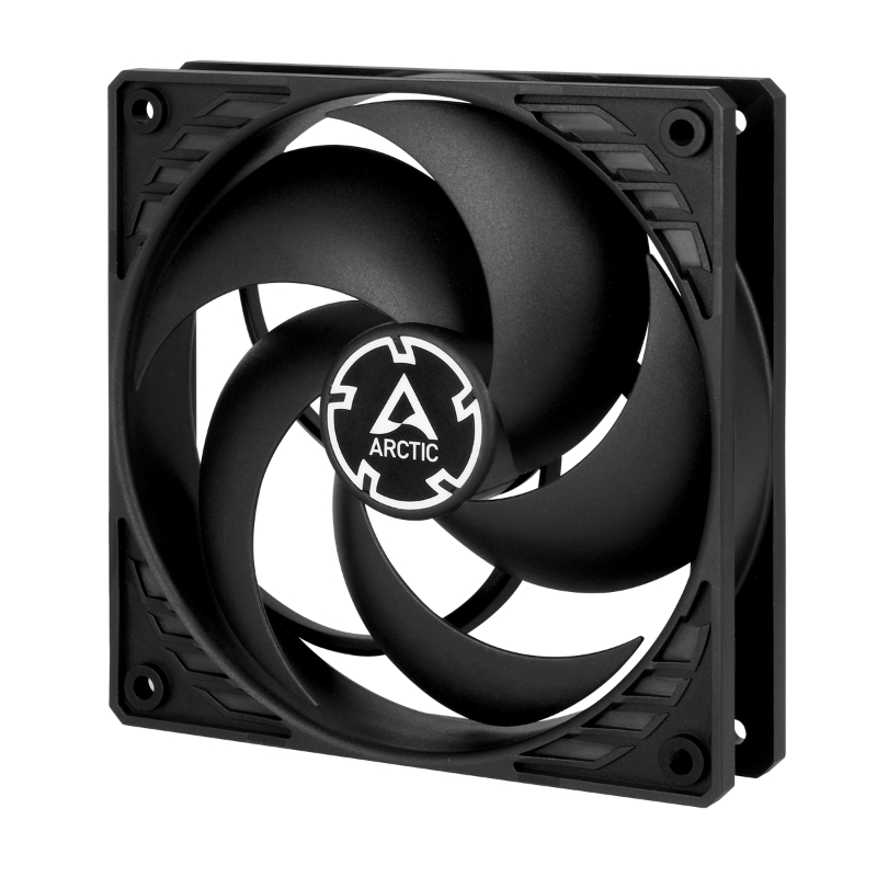 VENTILADOR AUXILIAR UNIVERSAL P12 120mm SILENT NEGRO ARCTIC