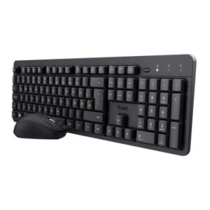 TECLADO Y MOUSE TRUST WIRELESS TKM-360 SILENCIOSO 25356