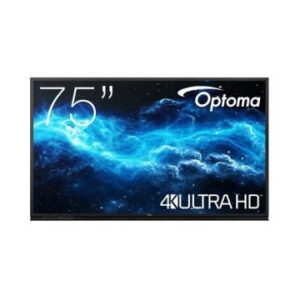 PANTALLA INTERACTIVA 75" OPTOMA 3752RK 4K UHD 3840X2160 DIRECT LED PANTALLA TACTIL CON PIZARRA BLANC