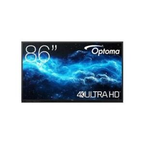 PANTALLA INTERACTIVA 86" OPTOMA 3862RK 4K UHD 3840X2160 DIRECT LED PANTALLA TACTIL ALTAVOCES 2X20W V