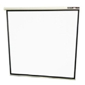 PANTALLA MURAL APPROX (111") 200X200 PARA PROYECTOR, TECHO/PARED, TELA BLANCO MATE Y TRASERA NEGRA