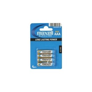 PILA AAA LR03-B4 ALCALINA MAXELL BL.4