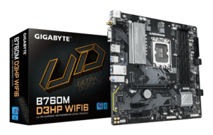 PB S1700 GIGABYTE B760M D3HP WIFI 6 4DDR5 PCI4 4SATA3 2M2 VGA HDMI DP MATX