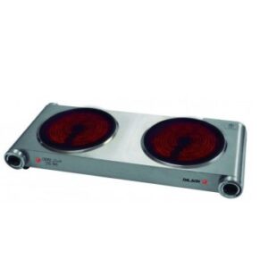 PLACA PALSON DOUBLE STEEL 30993 2500W 2 FOGONES DE 18CM DE DIAMETRO
