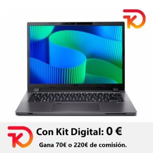 PORTATIL ACER I5-120U 16GB 512GB 14IPS WIFI6E+BT W11P TMATE P214-55-G2 KD
