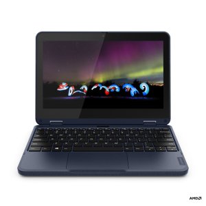 PORTATIL LENOVO 300W GEN 3 YOGA AMD G3 3015E 11.6" TACTIL BISAGRA 360 4GB 128GB W11PRO ABYSS BLUE